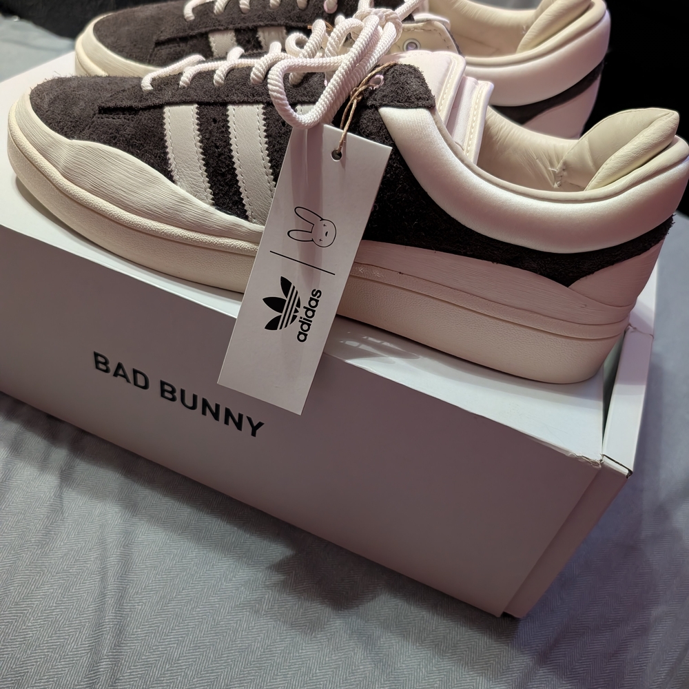 Adidas Bad Bunny Sneakers in Black and White
